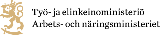 Työ- ja elinkeinoministeriön logo
