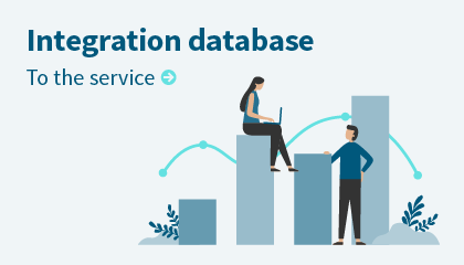 Go to the Integration database banner with database logo. 